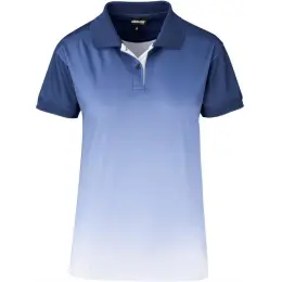 Ladies Dakota Golf Shirt Navy Front